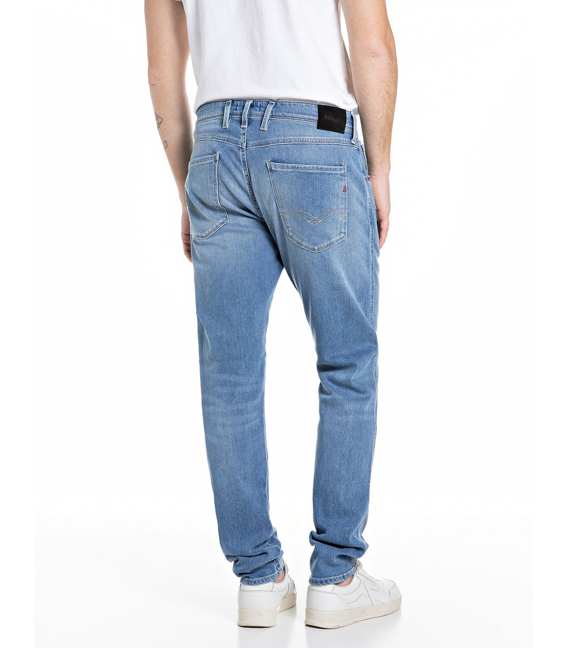 スリムフィットANBASS Touch denim 詳細画像 ブルー 2